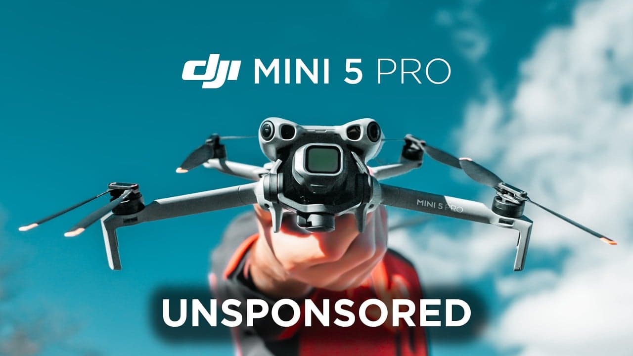 Youtubern ger DJI Mini 5 Pro högt betyg efter sex månader